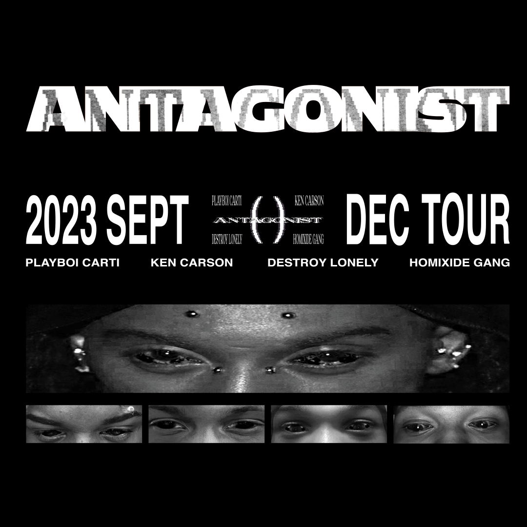 PLAYBOI CARTI - Antagonist Tour 2023